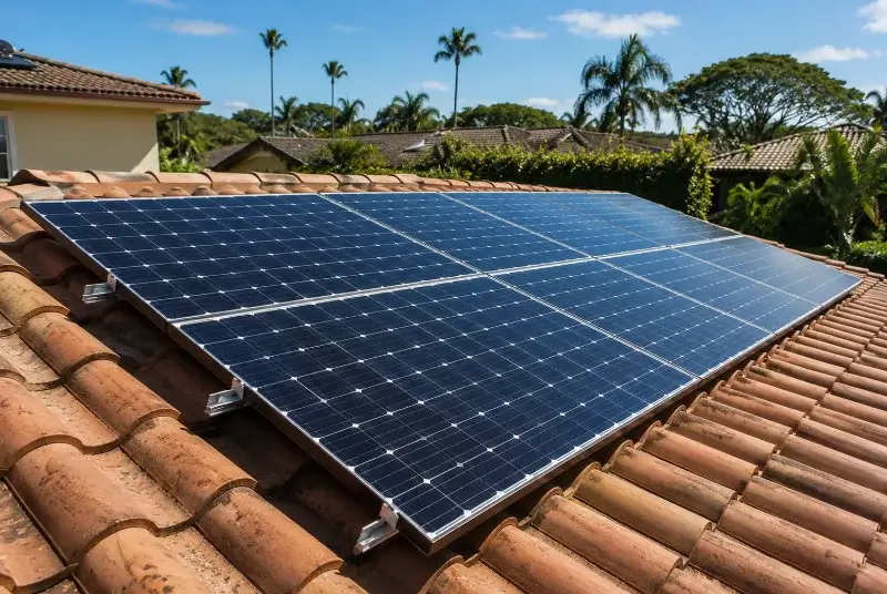 Installation de panneaux solaires à Preixan